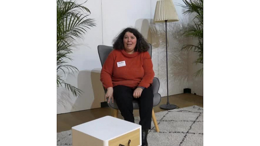 Claire Fernandez Fondatrice du Phoenix Club au 1er Forum économique de Castelsarrasin du samedi 8 mars 2025